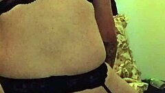 solo fetish play in lingerie and panties