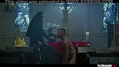 futanari nun cosplay sissy anal matty mila