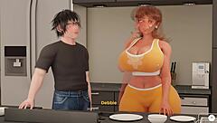titty fucking daisy in 3d - mansion days part 2
