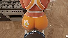 titty fucking daisy in 3d - mansion days part 2