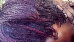 Deepthroat Session with Ebony Beauty