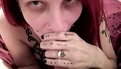 I give an amateur blowjob to my lover passionately