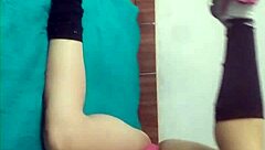 Peguei Empregada Fazendo Exercício Gostosa na Sala