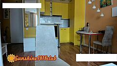 Webcam model shows big natural tits with dildo on July 3rd