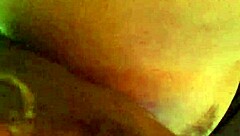 Hot blonde sucks friend's cock in pink stockings