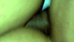 Naughty wife feels intense pleasure giving her ass and pussy with an anal plug