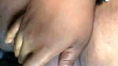 Black beauty gets a big cock from her side partner