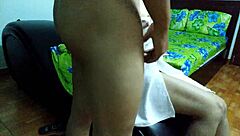 Ever tried fucking on a tantra chair like this Vietnamese babe?