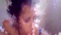 Morena sucks big dick