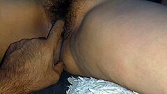 teen fingering her ass and pussy while playing with tits