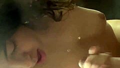 She came to take my plate, but ended up getting blown.