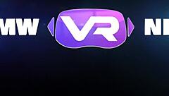 brunette nicole black tries on clothes in pov