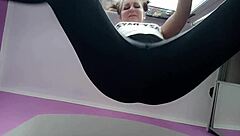 Femdom mistress dominates brunette milf in bdsm session