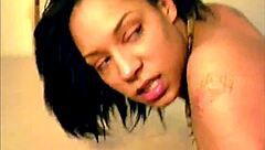 Relaxing massage on big ass with sensual touches