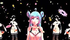 Wow, this futanari hentai scene is wild with anime action! 😍