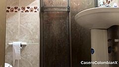 Shower Encounter With My Friend's Wife: Amateur Latina Teen's Missionary Passion