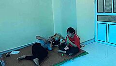 Watch a Vietnamese couple get it on in a barn