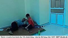Watch a Vietnamese couple get it on in a barn
