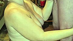 Mother's milk: A pregnant woman gets a facial