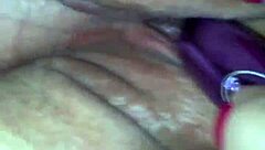 Amateur Toy Cumshot Session