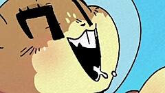 Spongebob encounters unexpected internet adventures in cartoon world