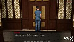 redhead girl grips strong cock in hentai scene