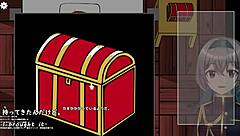 Dismantling Clothes in Alice and the Curse Chest Hentai Machine