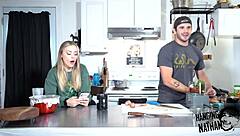 Anna Claire Clouds' kitchen antics in casting video