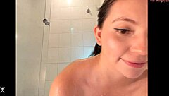 i watch laura lee, 25, in the shower