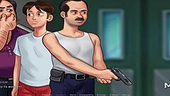 Summertime Saga: Free Beauties Ask To Stay In The USA Episode 4 Part 21