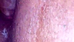 Slow Fucking Ebony Pussy with Wet Black Beauty