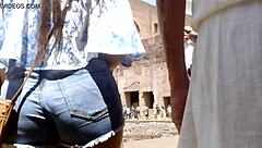 What a charming ass to watch in the voyeur scene.