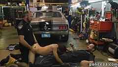 gay guy gets torn up by police, groaning loudly