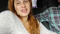 My wife shocked me with a spontaneous street blowjob
