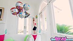 Kenzie kai riding her bros bffs cock