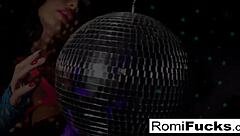 Teen Squeezes Her Big Oiled Breasts