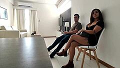 Surprise blowjob from horny teen