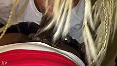 Amateur video of messy blowjob and sloppy head
