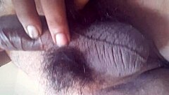 Guy Shows His Hard Cock Fucking