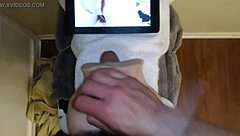 Intense solo jerk off