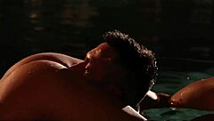 Blonde Girl Fucks Two Mature Men