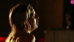 Blonde Girl Fucks Two Mature Men