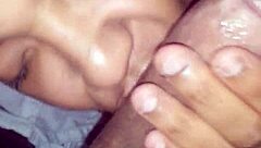 Sloppy Black Cock Pounding In Intense Action