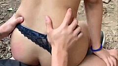 Teen Latina gets cumshot after sucking and showing off her big ass