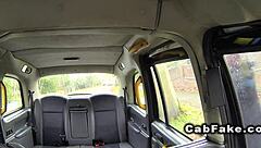 Ebony beauty fucks for free cab drive