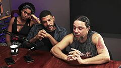 tigresavip and no pan podcast with myllena rios and leo ogro discussing adult topics