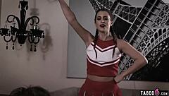 A mischievous cheerleader lures a neighbor with taboo desires