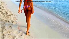 Tribute To Federica Nargi In Her Sexy Bikini On The Beach