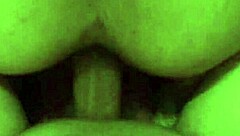 Horny Spanish neighbor gives blowjob, footjob, then doggystyle