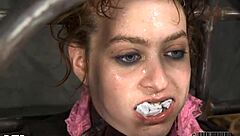 the pleasant cutie endures a harsh whipping session